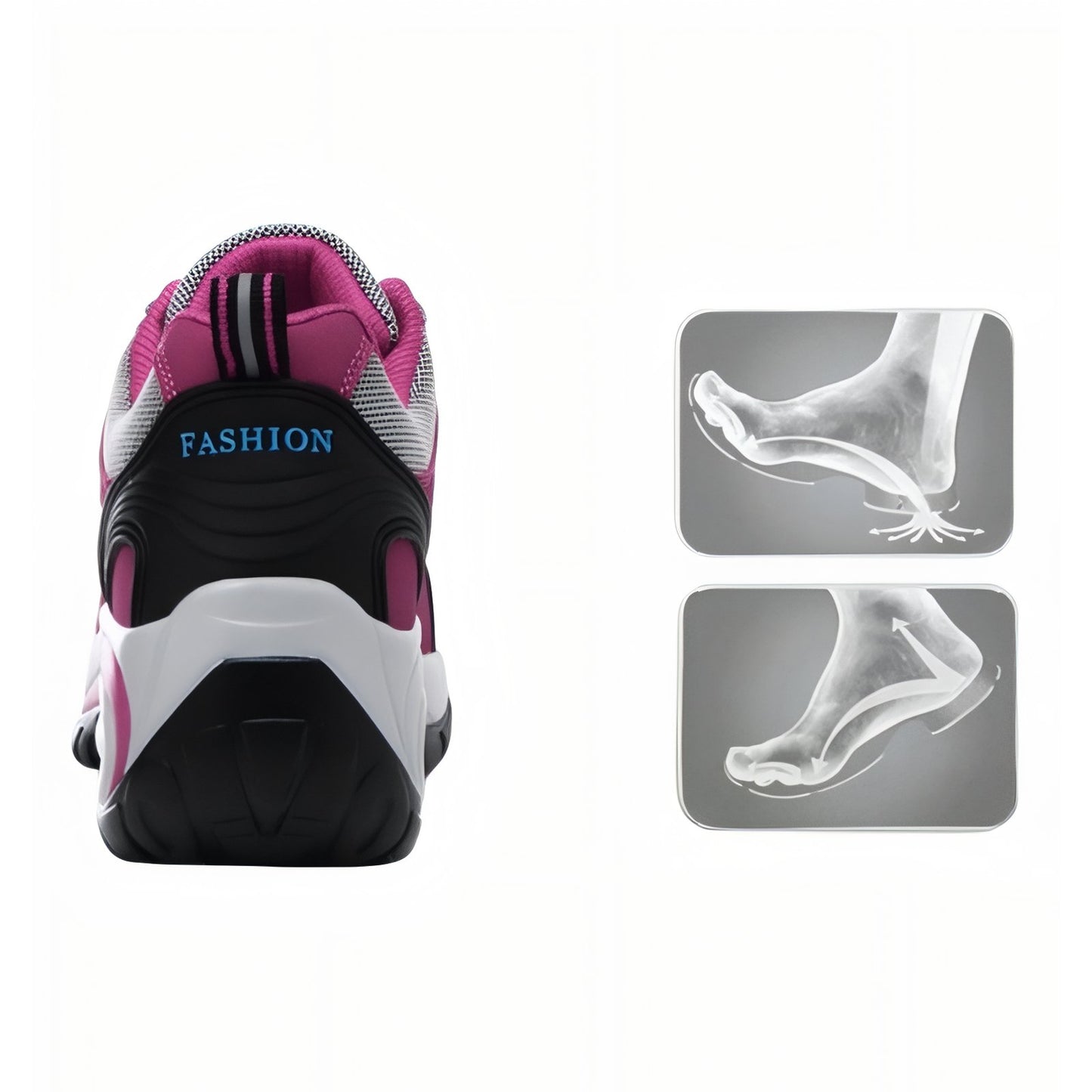 Basket Confortable Marche Femme