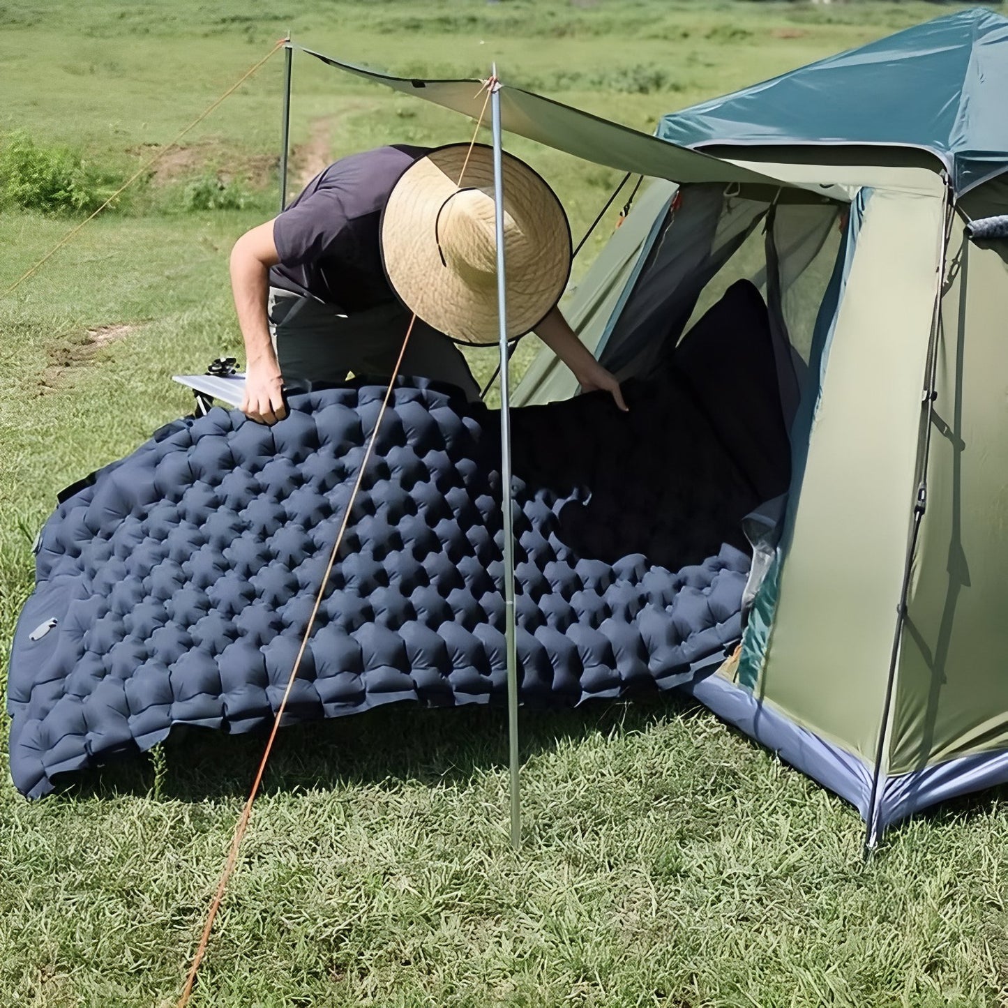 Matelas Gonflable 1 Personne Pour Camping