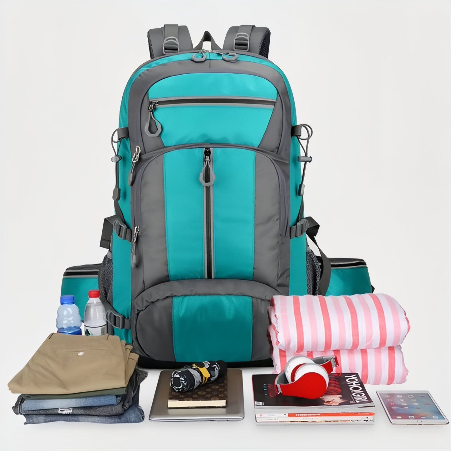 Sac à Dos Randonnée Multi-Poches 55L