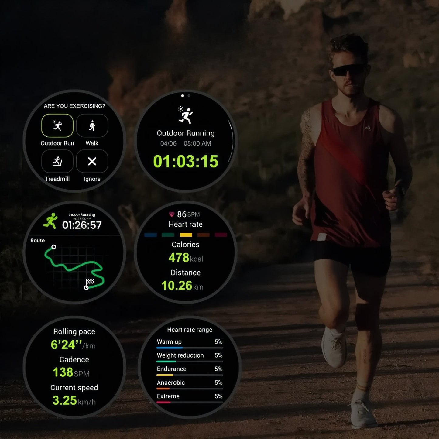 Montre Connectée GPS Randonnée