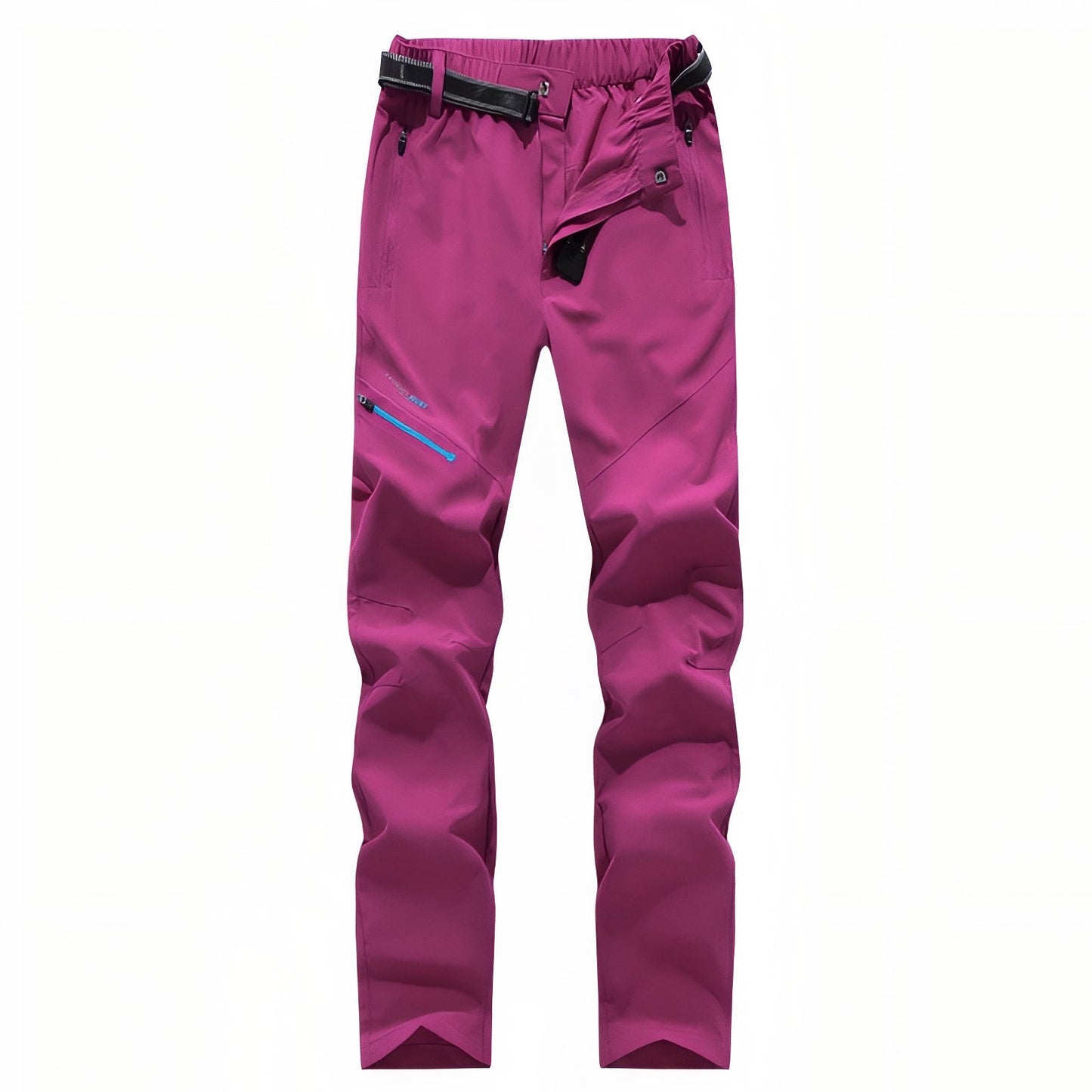 Pantalon Randonnée Déperlant Femme - Violet Fuchsia