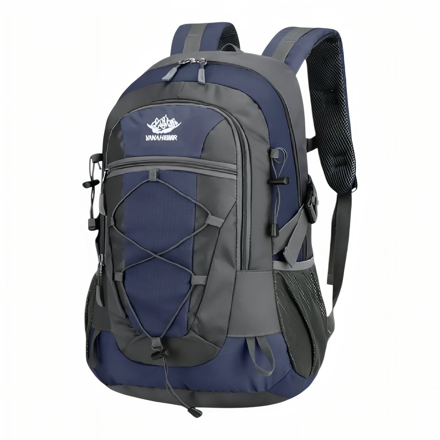 Sac à Dos Léger Pour Randonnée 30L - Gris Foncé et Bleu Marine