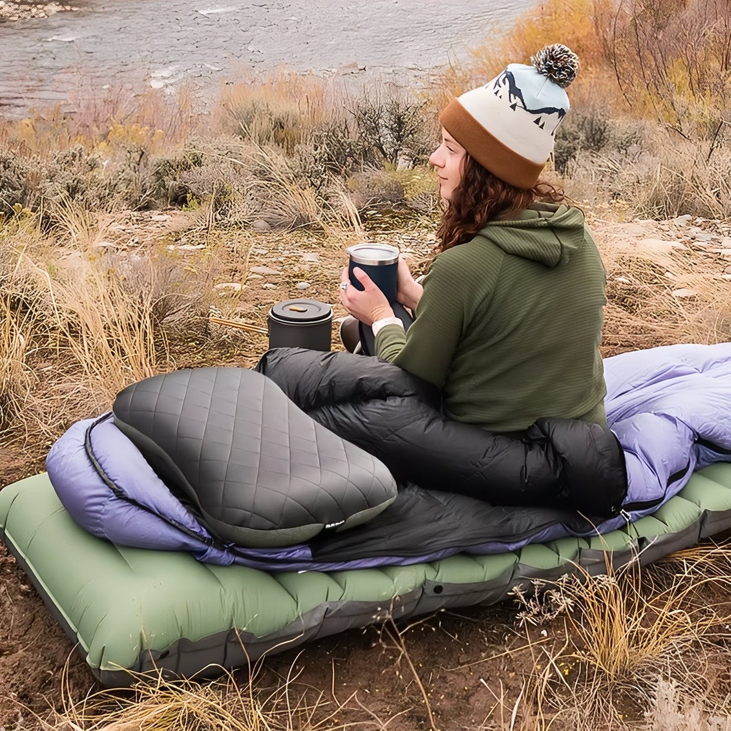 Matelas Camping Gonflable Confortable