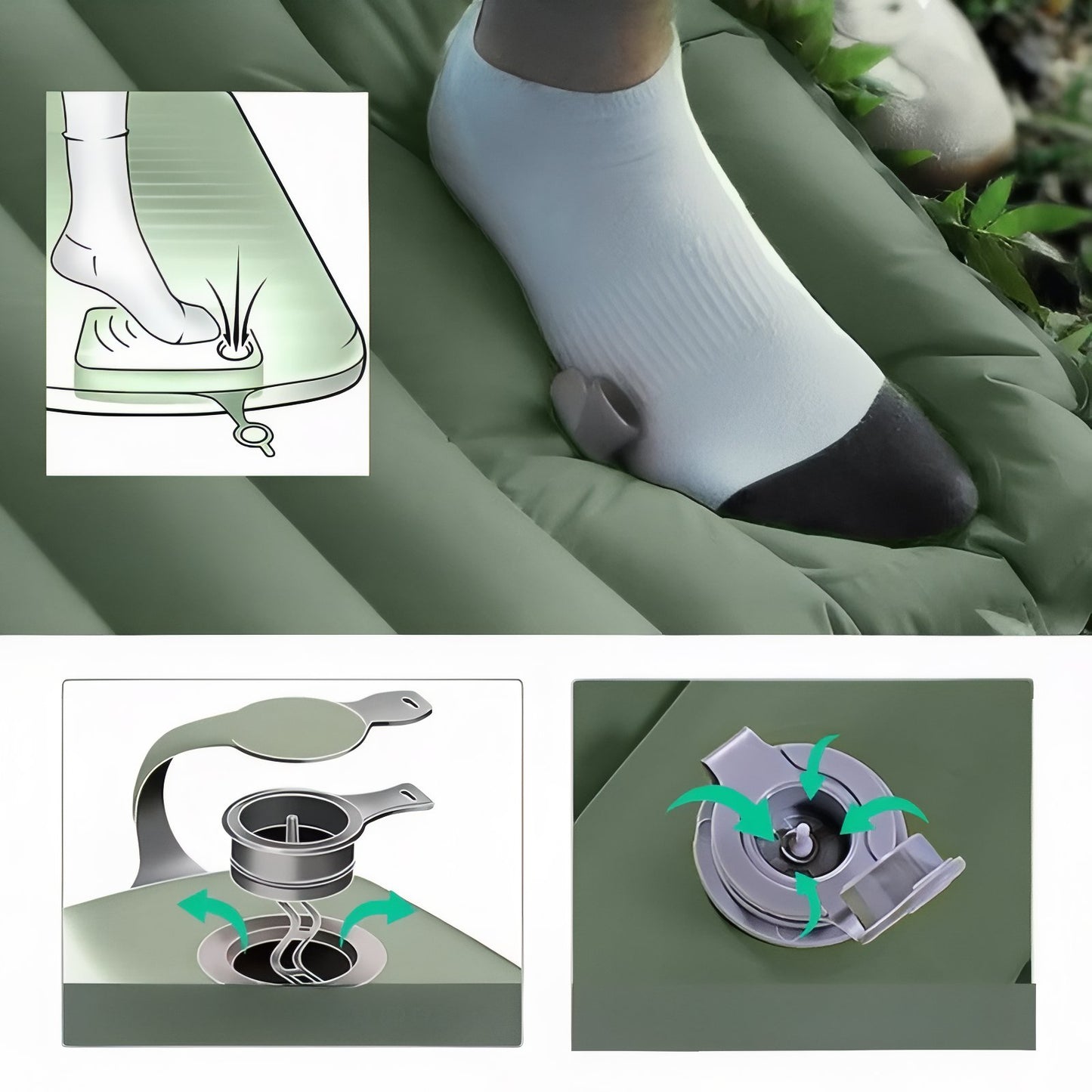 Matelas Camping Gonflable Confortable