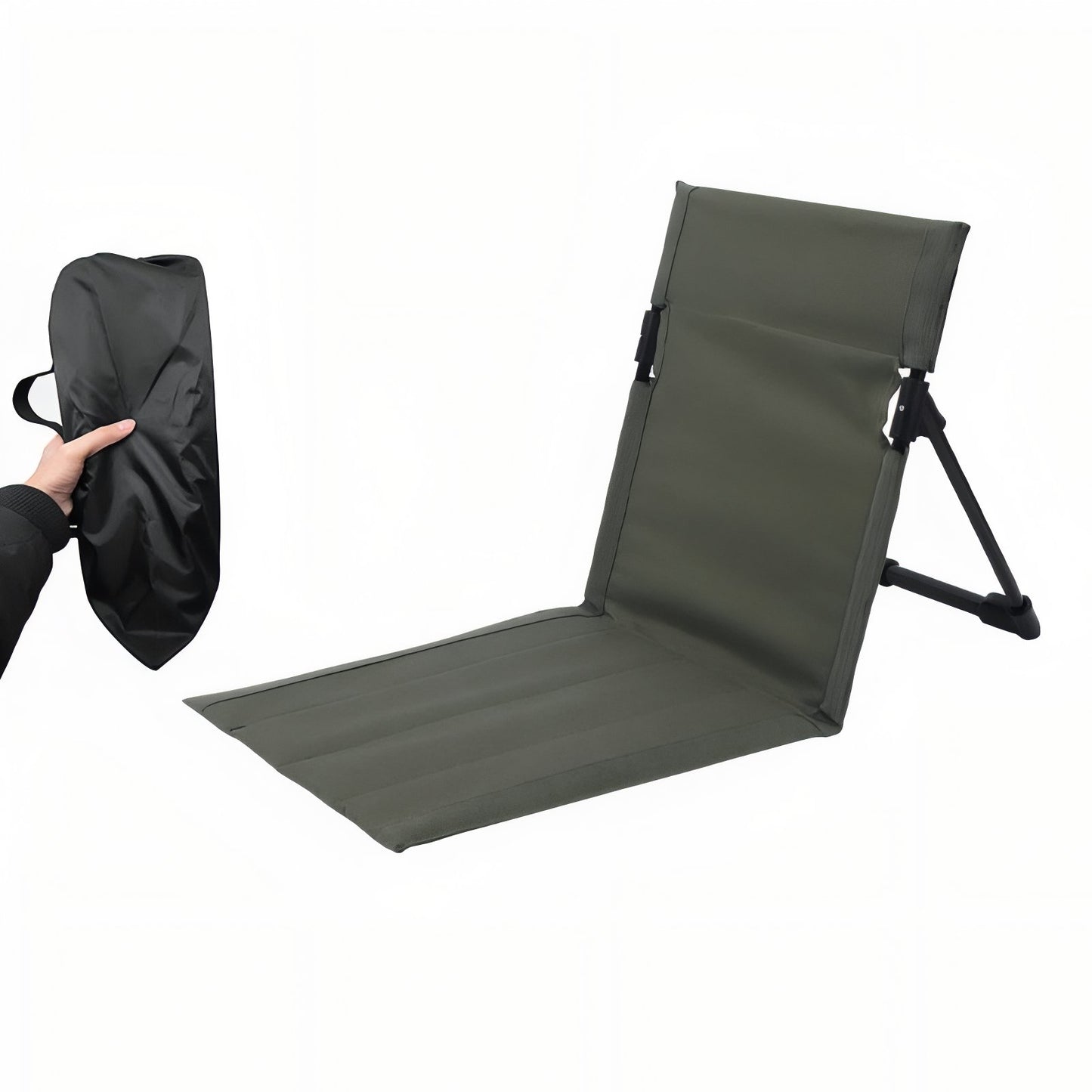 Chaise De Sol Randonnée - Vert Olive