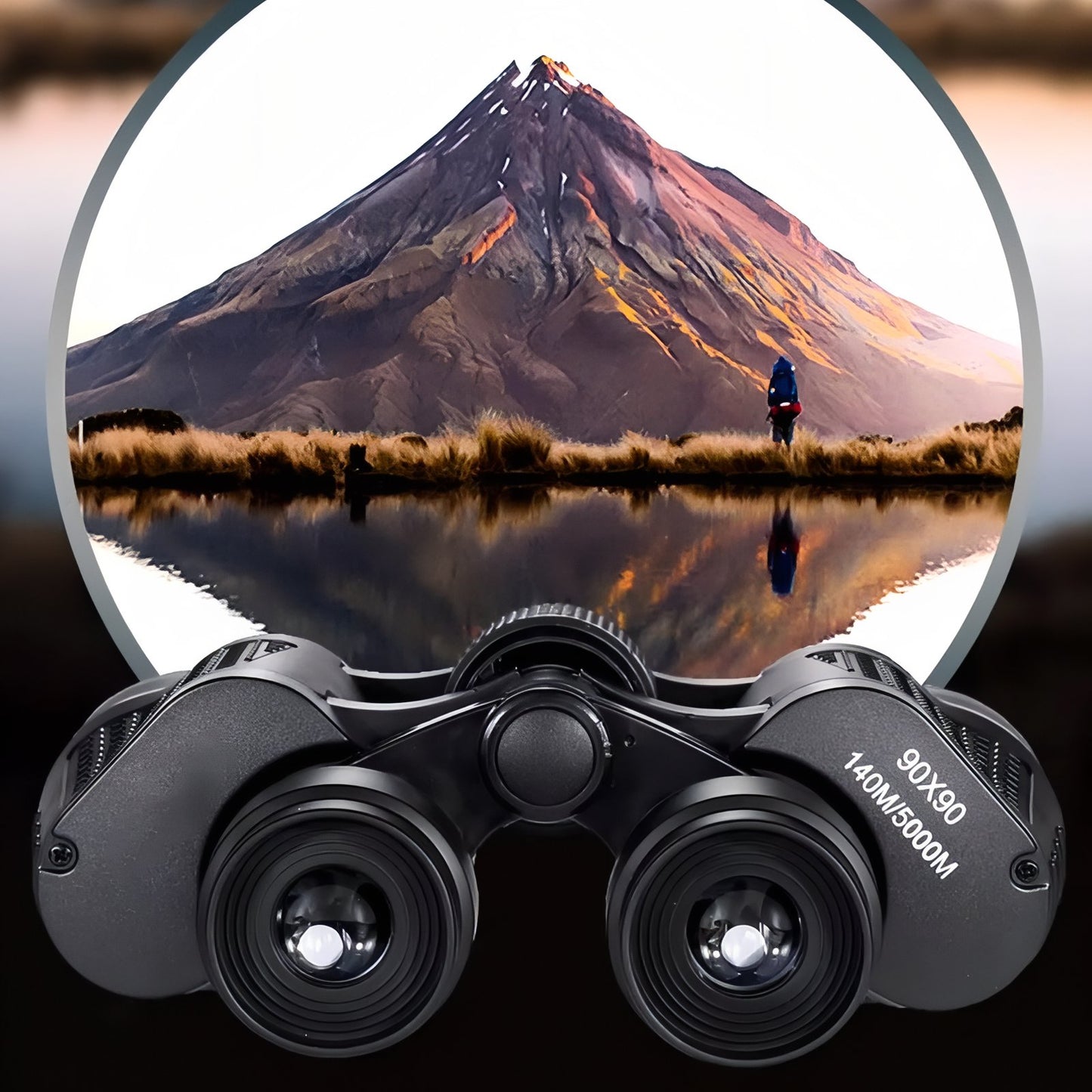 Jumelles Randonnée Montagne 90X90
