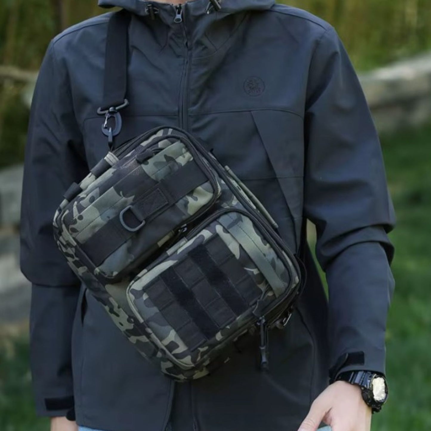Sac Bandoulière Homme Militaire