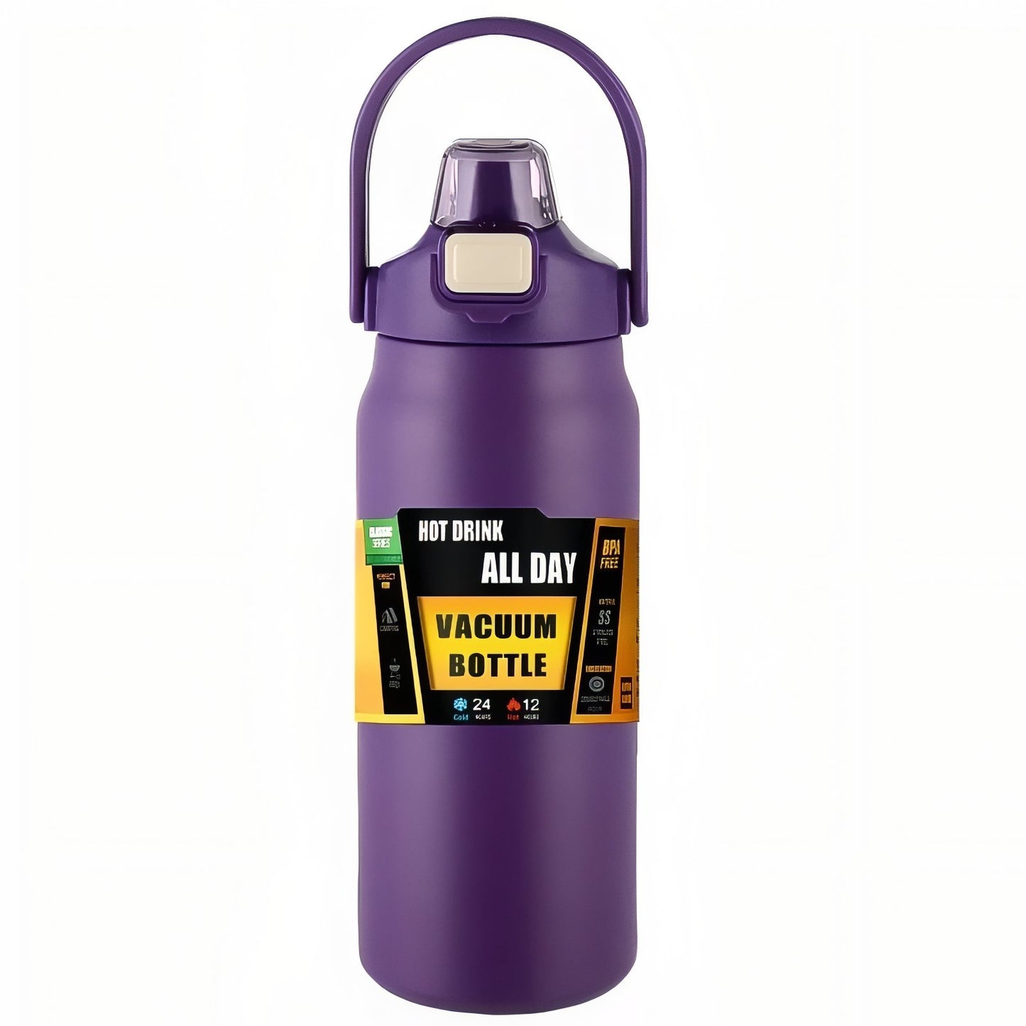 Gourde Isotherme Avec Bec Verseur - Violet Foncé
