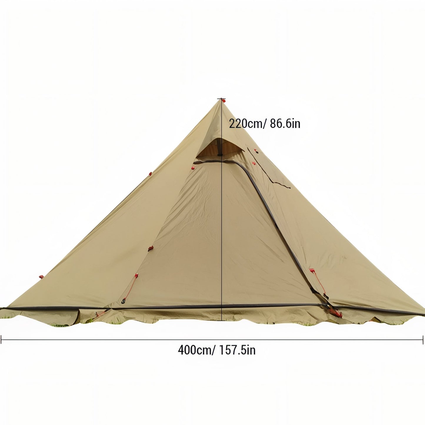 Tente Tipi Hiver 4-6 Personnes