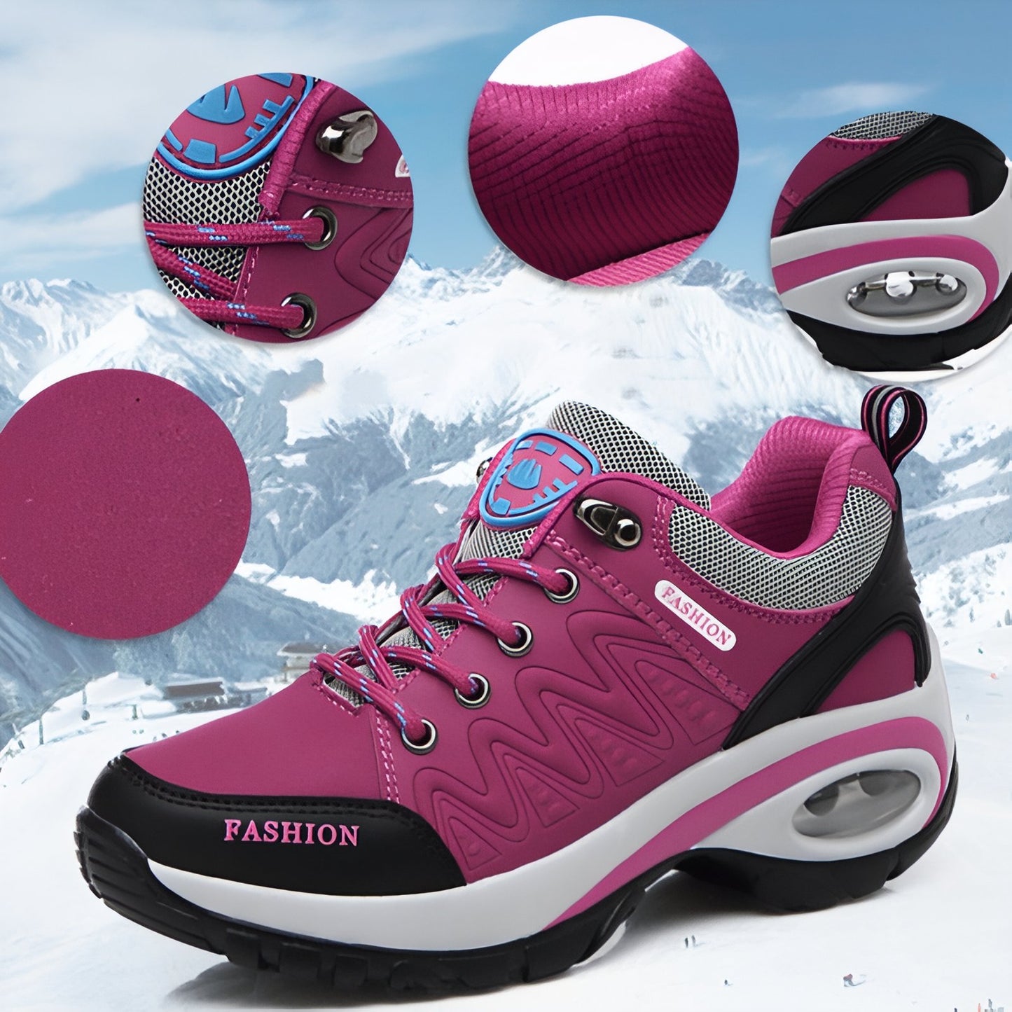 Basket Confortable Marche Femme