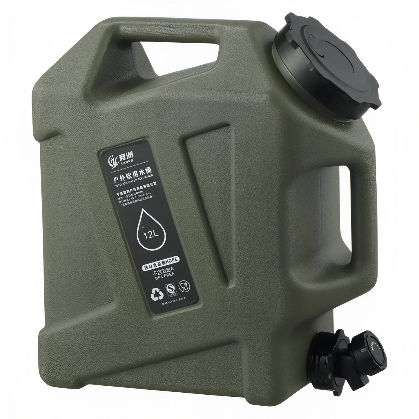 Jerrican Eau Camping 12L