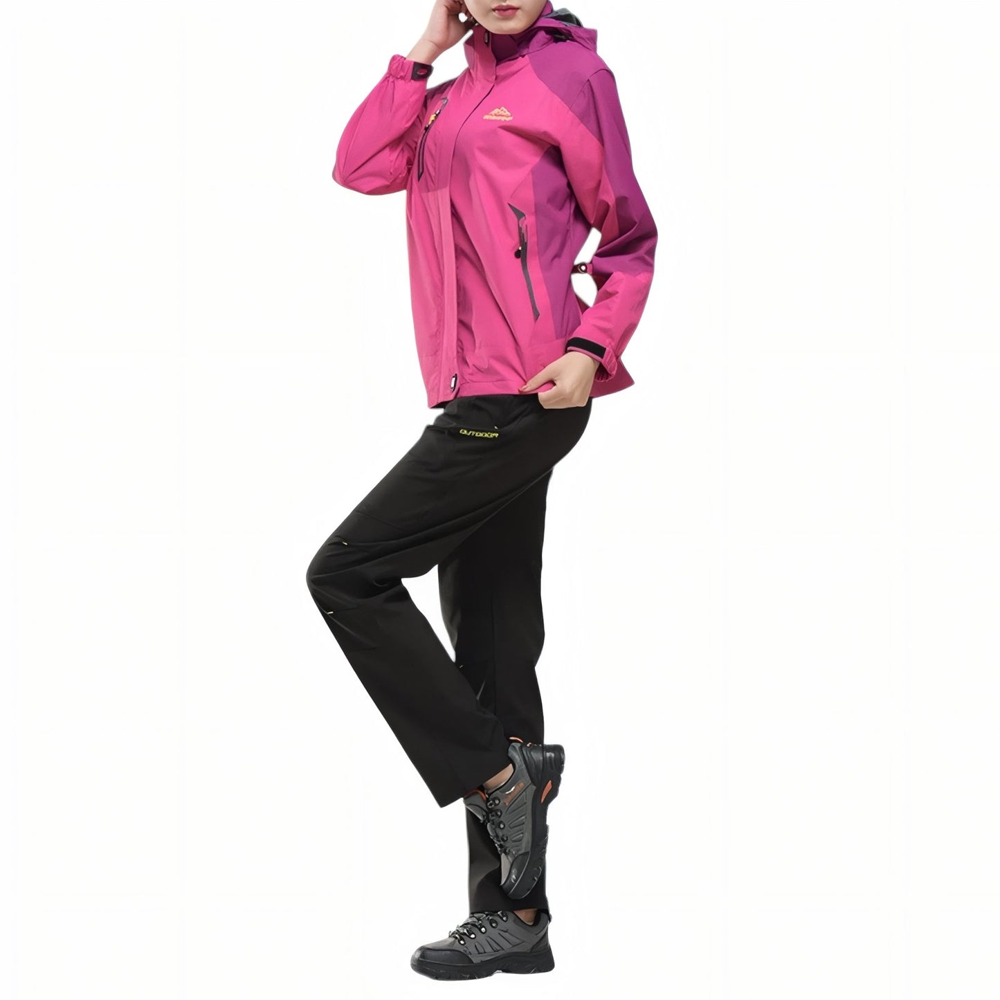 Veste Randonnée Femme Imperméable Et Respirante