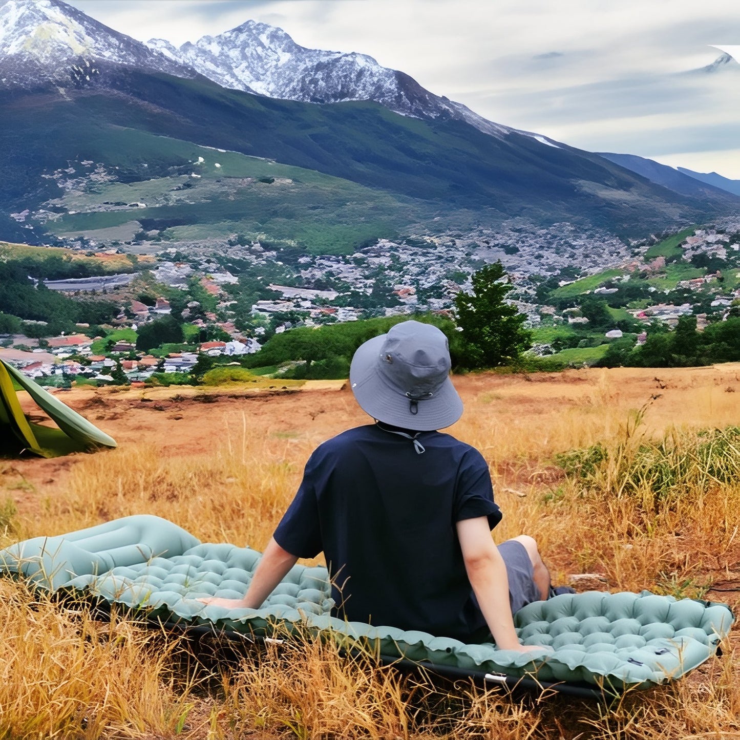 Matelas Gonflable 1 Personne Pour Camping