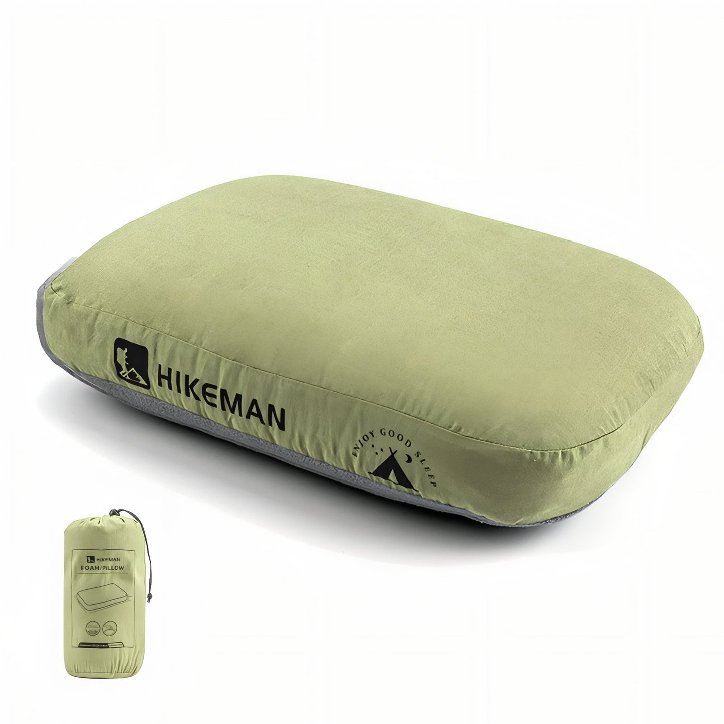 Coussin Ergonomique pour Bivouac - Vert Sauge