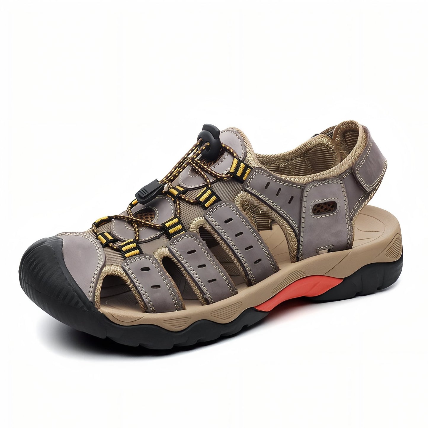 Sandales Randonnée Cuir Homme