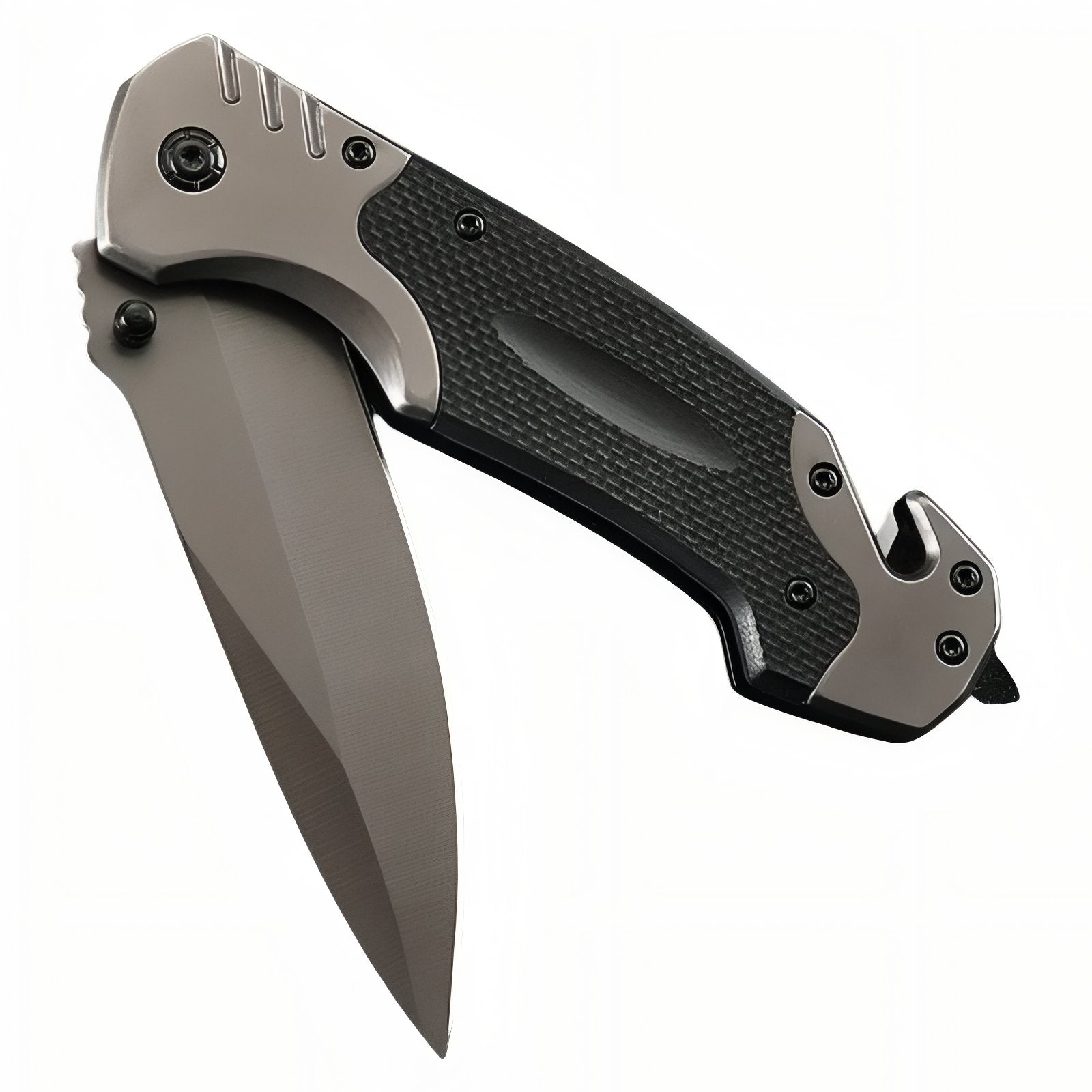 El29020 Couteau De Chasse Pliant Bushcraft Survival Hiking Camping, Lame En Acier Inoxydable El29020 Couteau De Chasse Pliant Bushcraft Survival Hiking Camping, Lame En Acier Inoxydable
