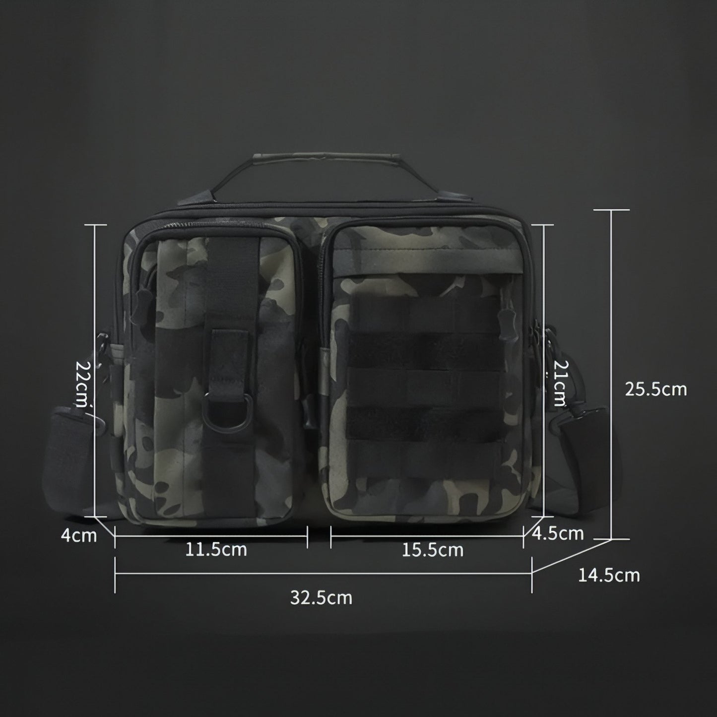 Sac Bandoulière Homme Militaire