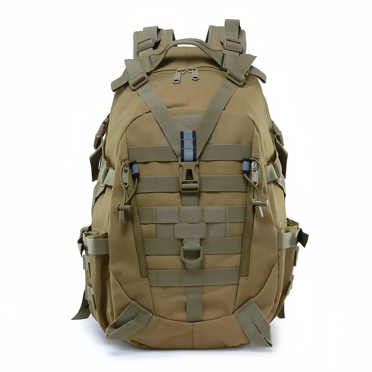 Sac à Dos Randonnée Militaire 40L - Beige Sable