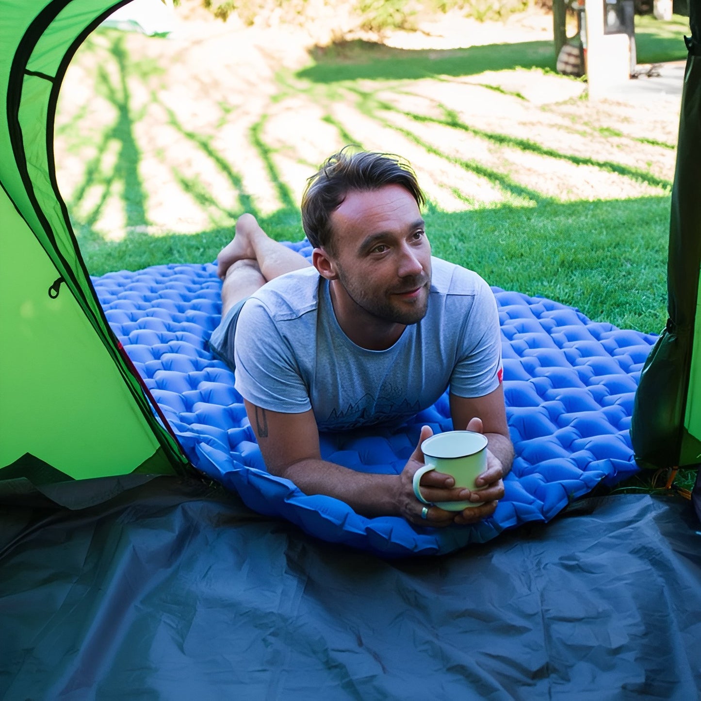 Matelas Gonflable 2 Personnes Pour Camping