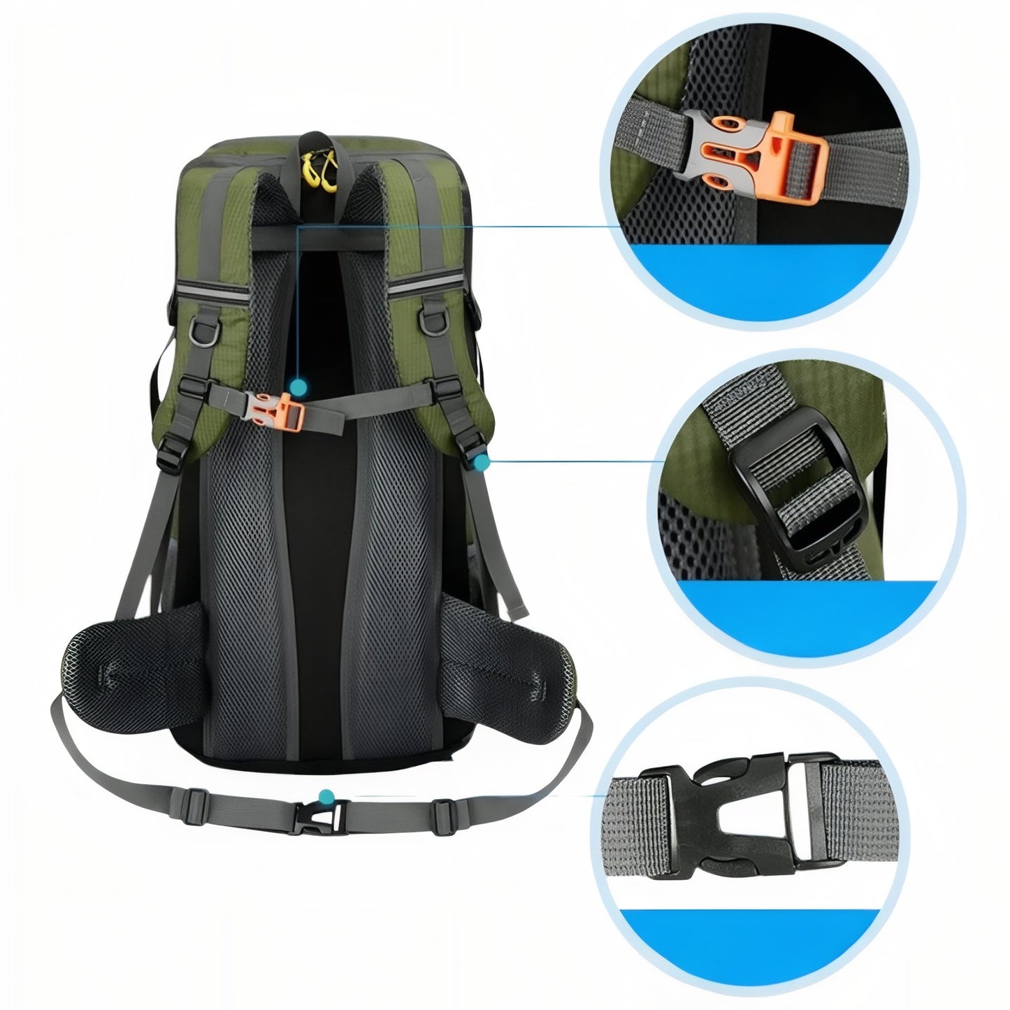 Sac à Dos Randonnée Homme 50L