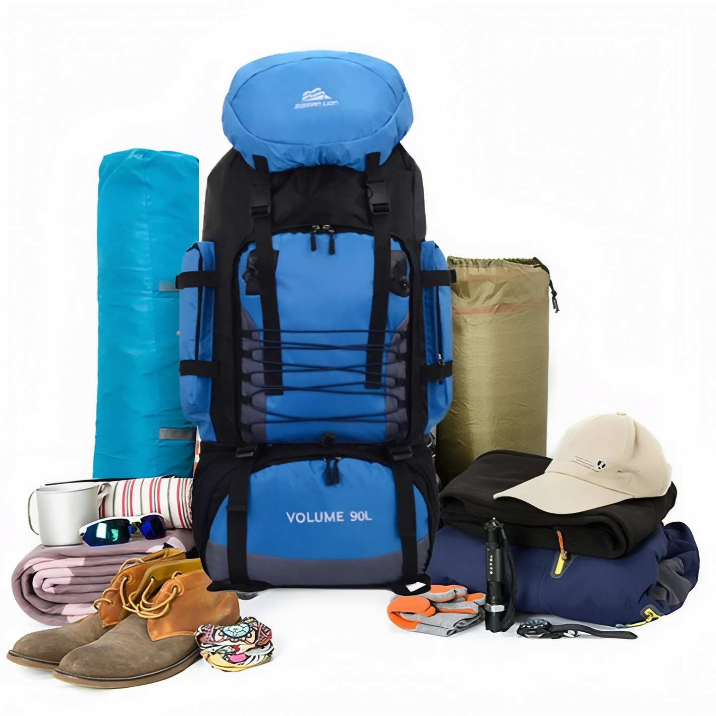Sac de Randonnée Homme 90 Litres
