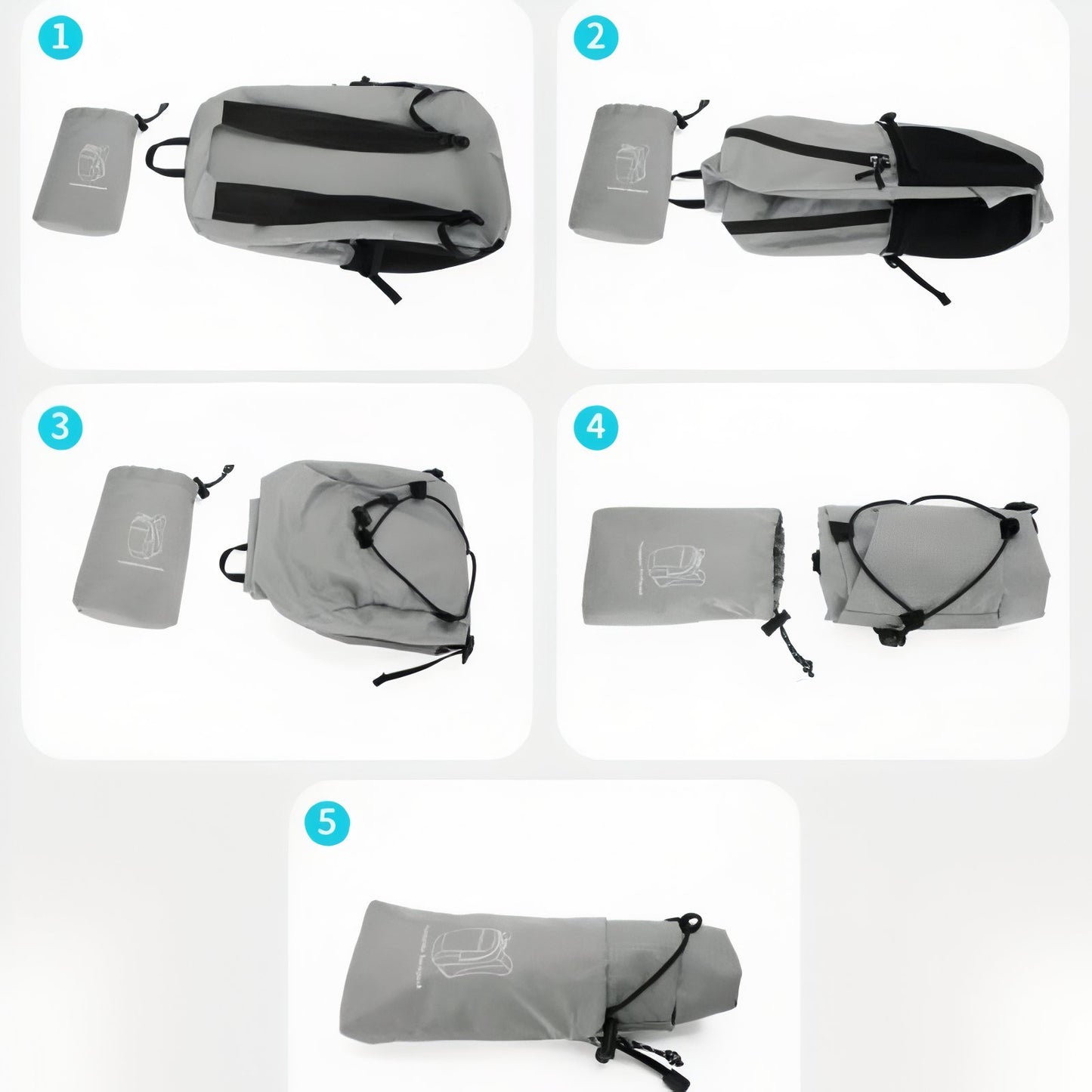 Sac à Dos Pliable et Imperméable