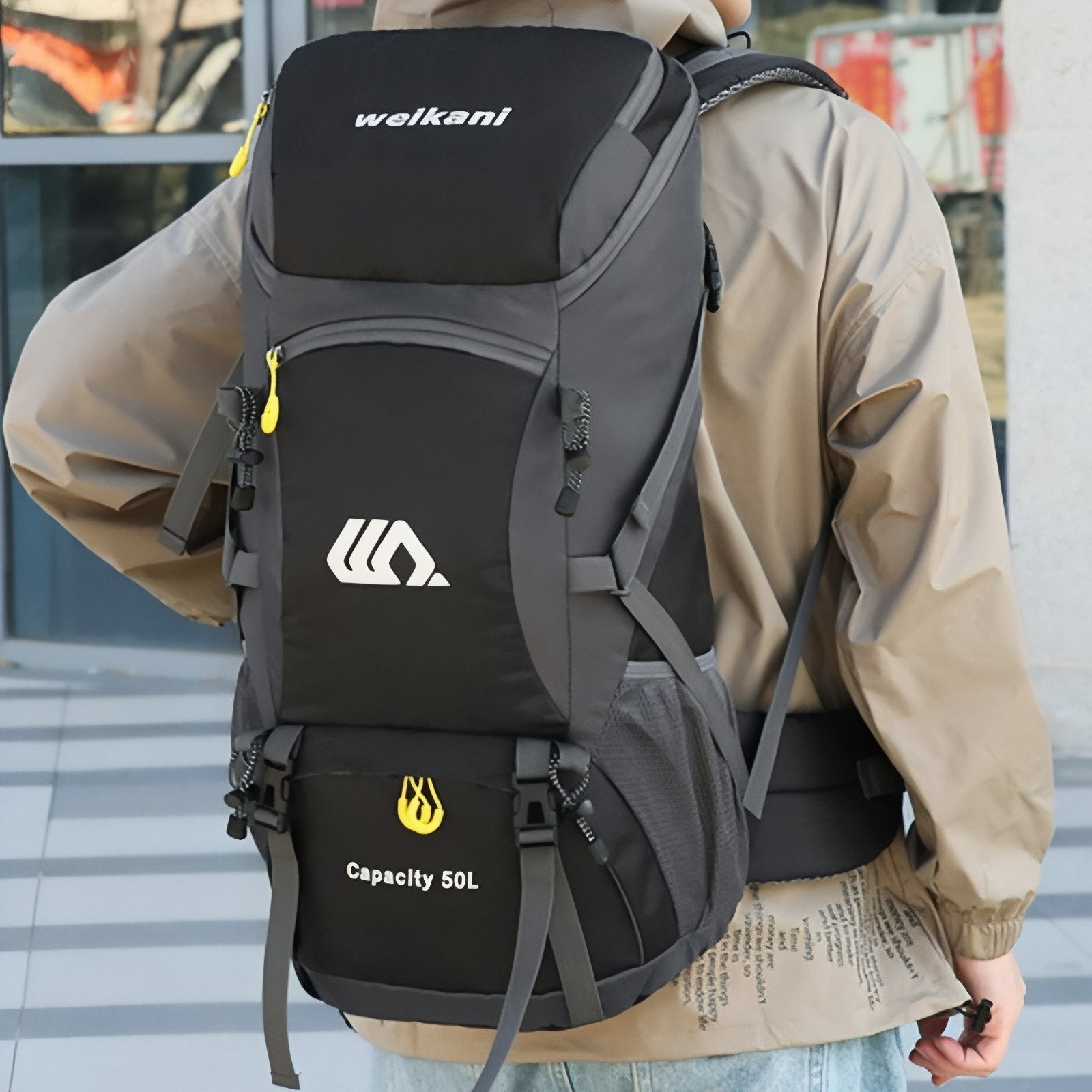 Sac a Dos Léger Randonnée 50 litres Les Baroudeurs