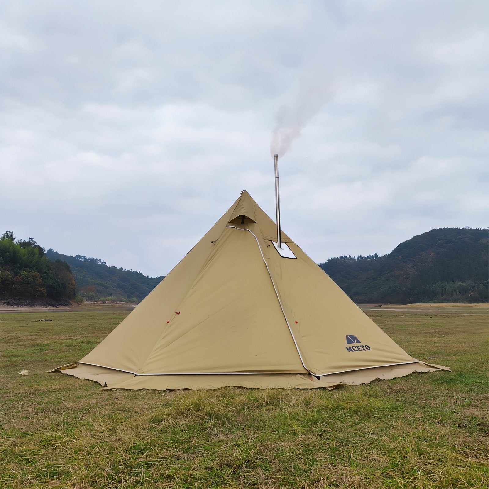 tente pour hiver Tente Tipi Hiver 4-6 Personnes