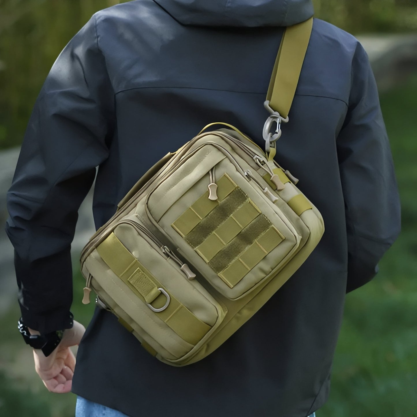 Sac Bandoulière Homme Militaire