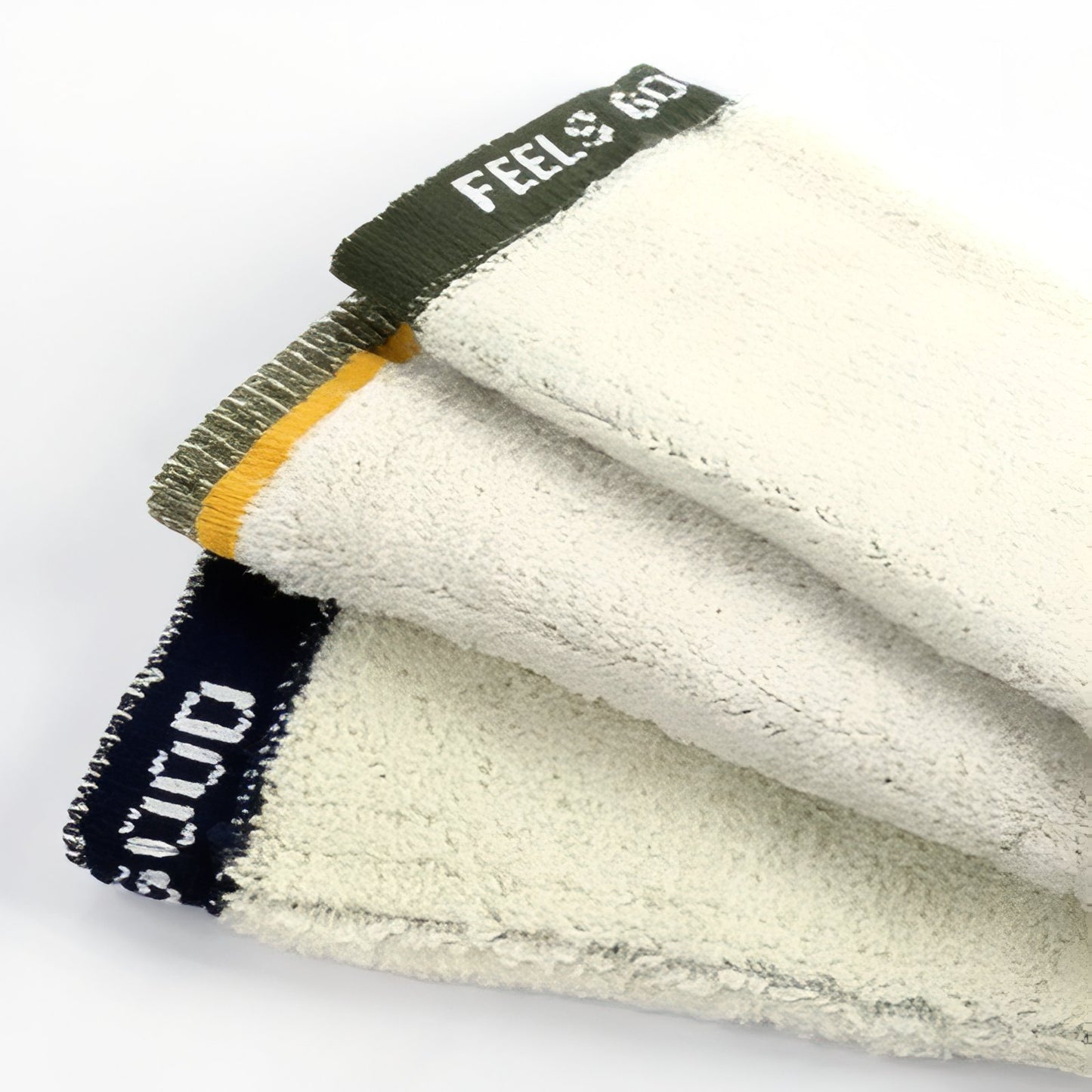 Chaussettes de Randonnée En Laine trois paires alignées - Gris Clair et Noir - Beige et Olive - Beige Clair et Marron - Noir et Gris Foncé