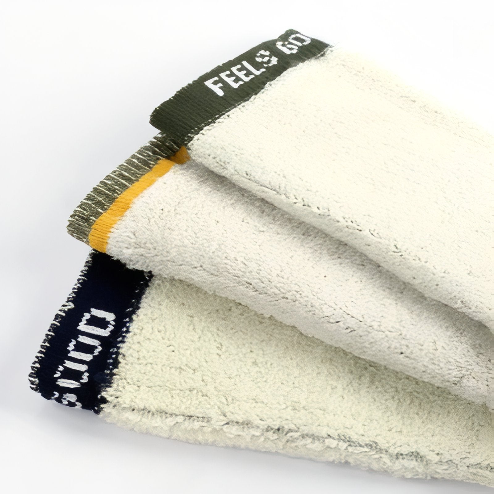 Chaussettes de Randonnée En Laine trois paires alignées - Gris Clair et Noir - Beige et Olive - Beige Clair et Marron - Noir et Gris Foncé