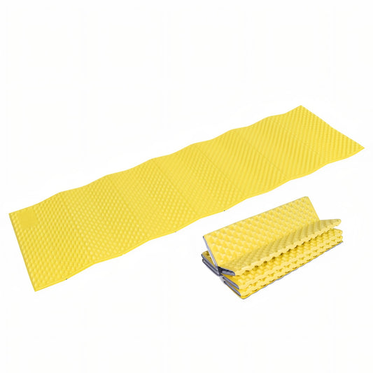 Matelas Pliable Randonnée - Jaune