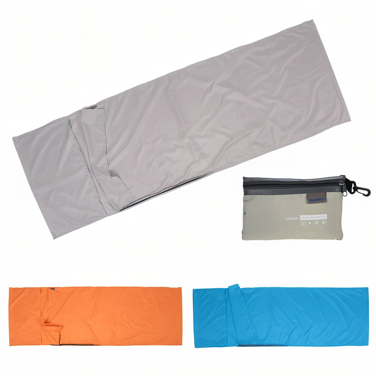 Solinder Sacs de couchage pour adultes par temps froid - Sac de couchage ultra léger pour la randonnée, compartiment pour adultes, enveloppe 170T, 4 saisons, avec capuche, pour voyage, anti-taches et Solinder Sacs de couchage pour adultes par temps froid - Sac de couchage ultra léger pour la randonnée, compartiment pour adultes, enveloppe 170T, 4 saisons, avec capuche, pour voyage, anti-taches et