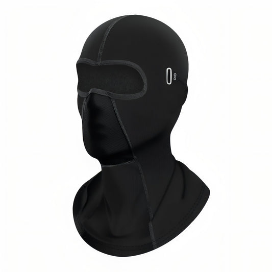 Cagoule Randonnée Hiver - Noir Long (encoche oreilles pour lunettes) - 56-63cm