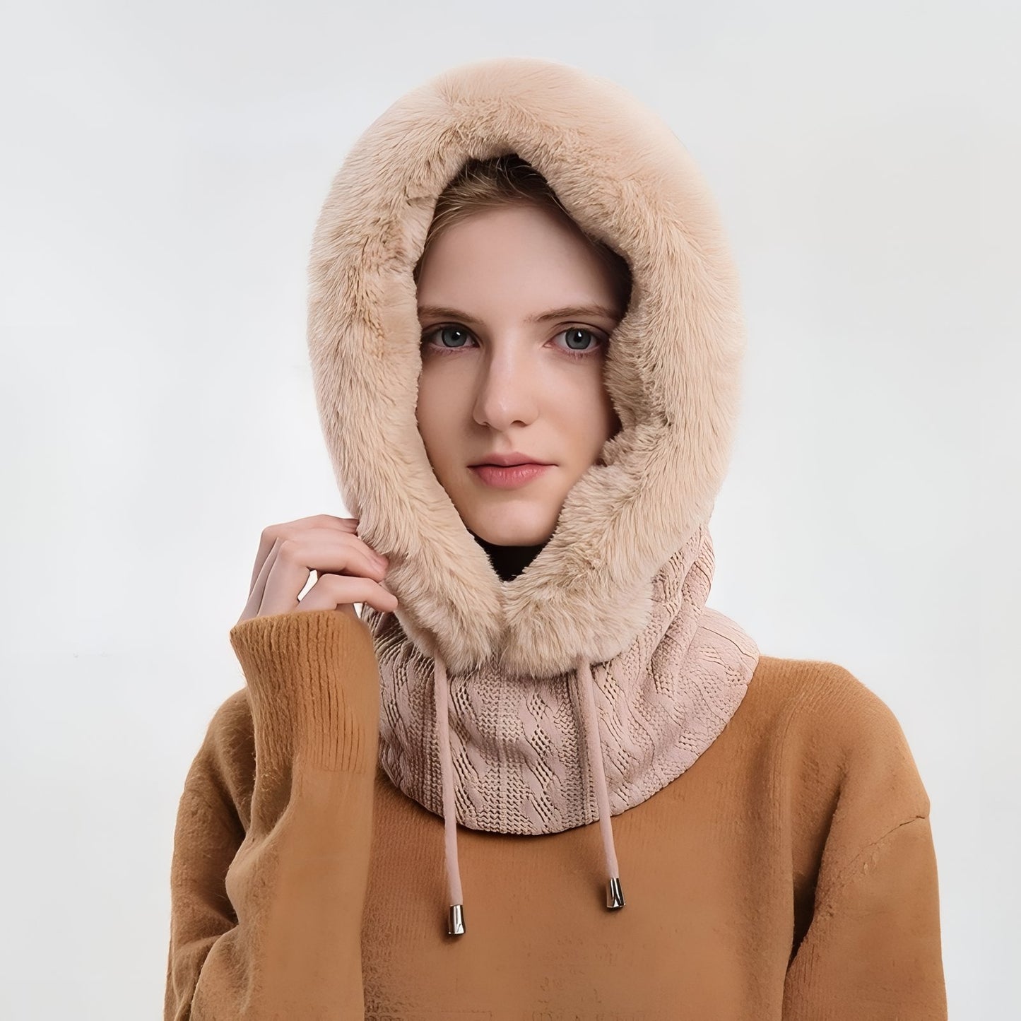 Echarpe Capuche Femme