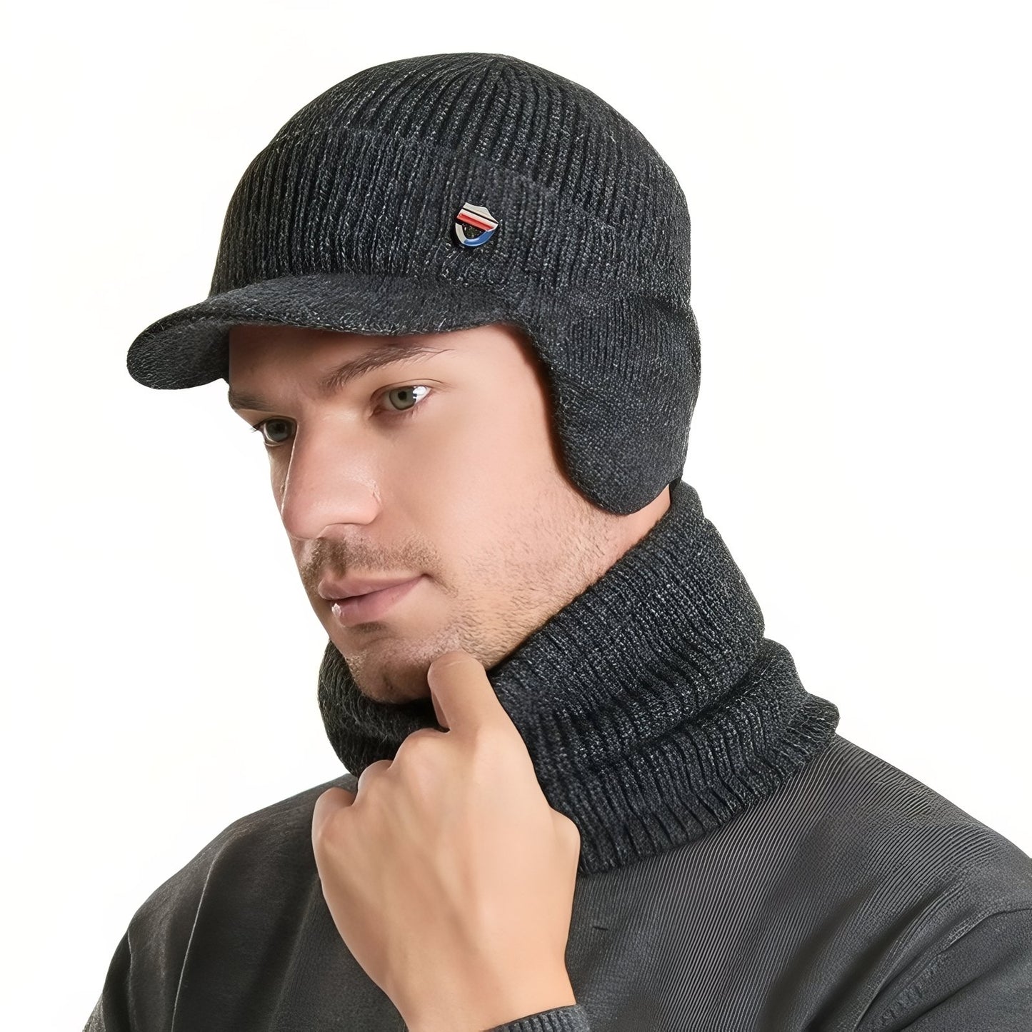 Casquette Cagoule Hiver Homme