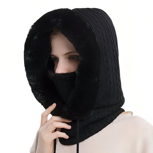 Echarpe Capuche Femme - Noir - 56-59CM
