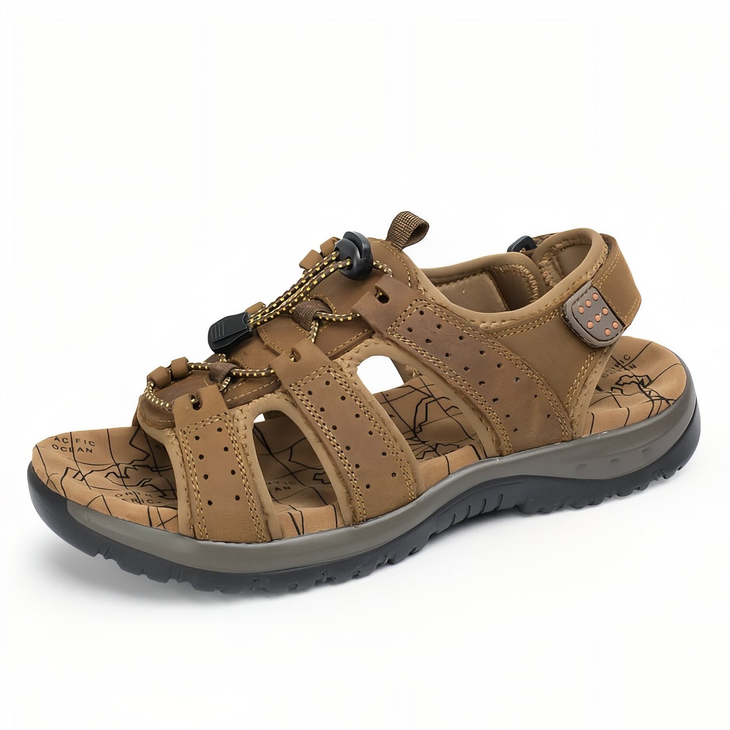 Sandales De Marche Homme Cuir