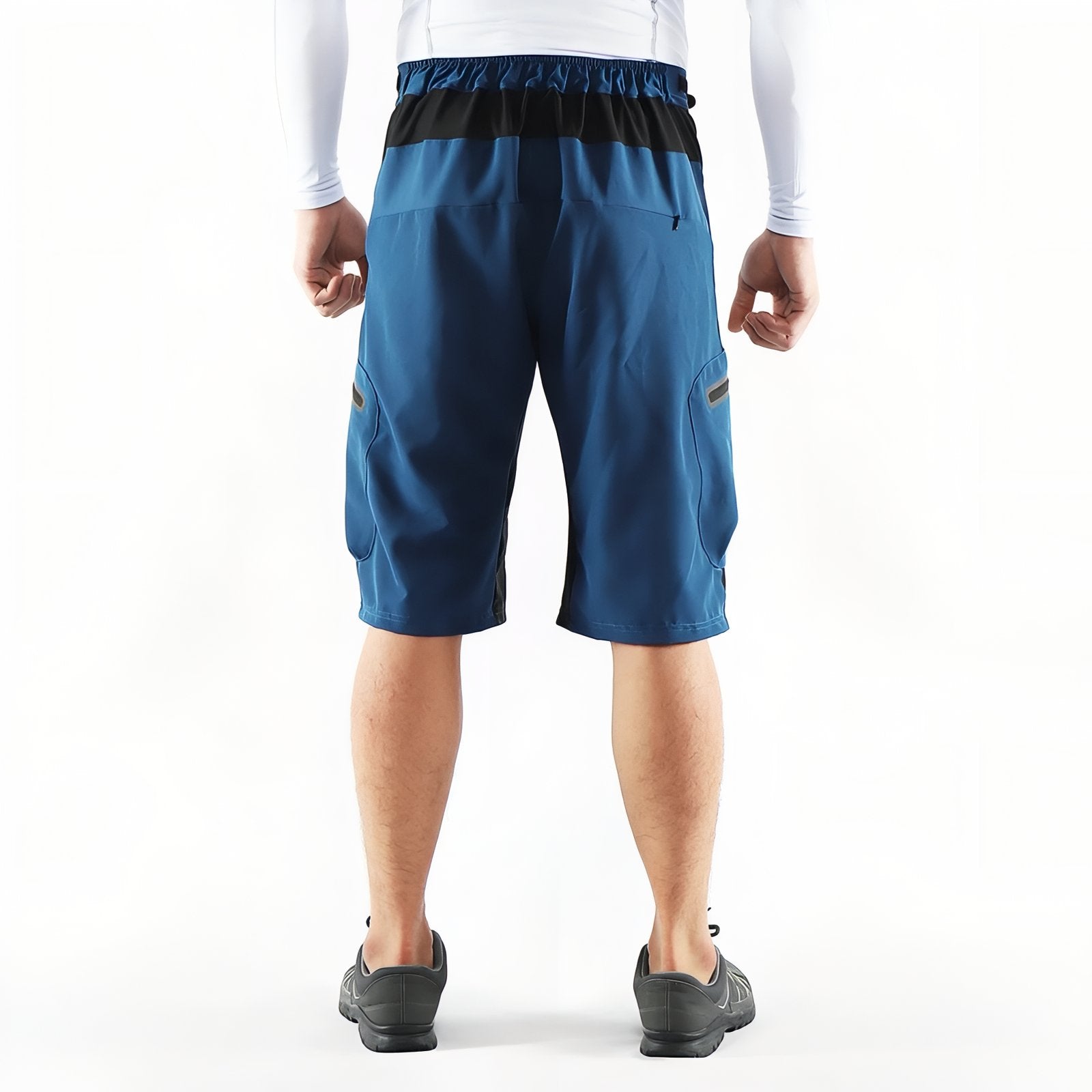 Icepeak Brentford short bleu, short de randonnée homme Icepeak Brentford short bleu, short de randonnée homme