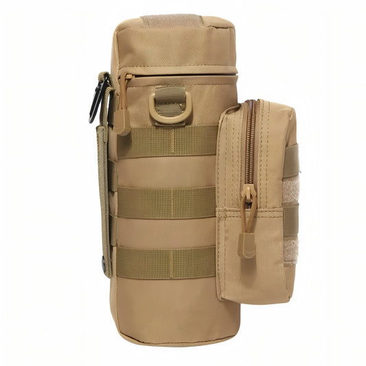 Porte Gourde Militaire - Beige Sable