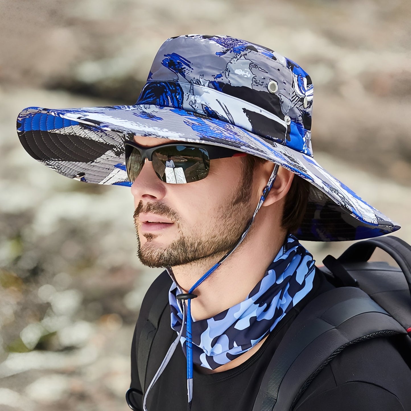 Chapeau Randonnée Camouflage