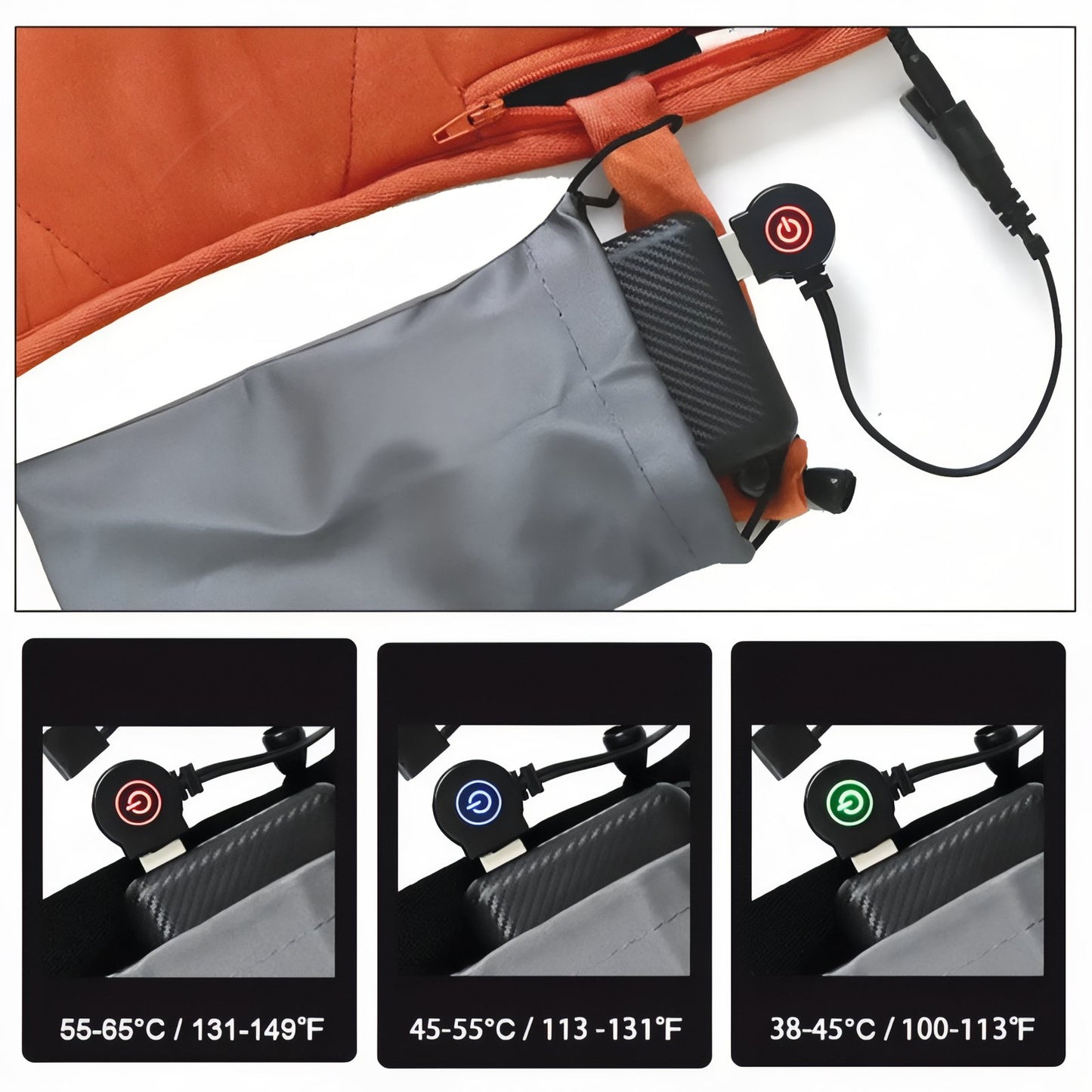 Tapis Chauffant Camping USB