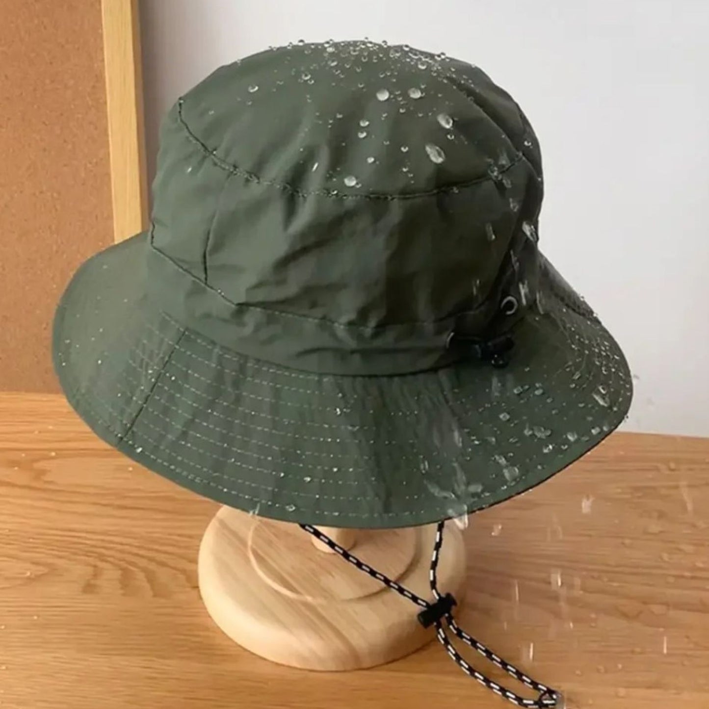 Chapeau Femme Été Randonnée gros plan chapeau mouillé - Beige - Vert Olive - Rose - Noir - Gris Foncé - Bleu Marine - Terracotta