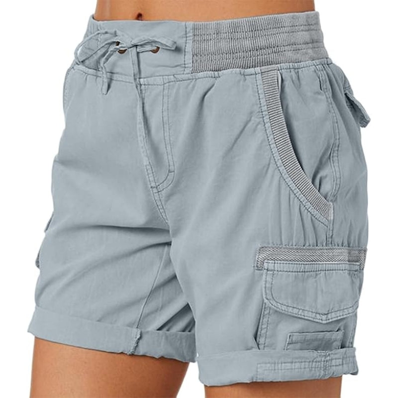 Bermuda Femme Randonnée Queen - Gris Clair