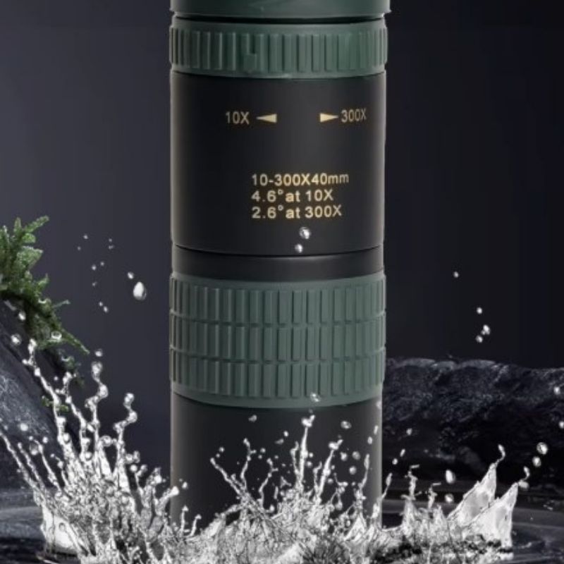 Monoculaire Compact gros plan sur produit - Noir - Vert