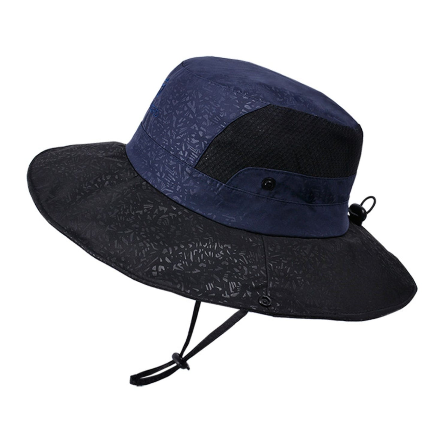 Chapeau Randonnée Ultra Léger - Bleu Marine et Noir - 56-60cm