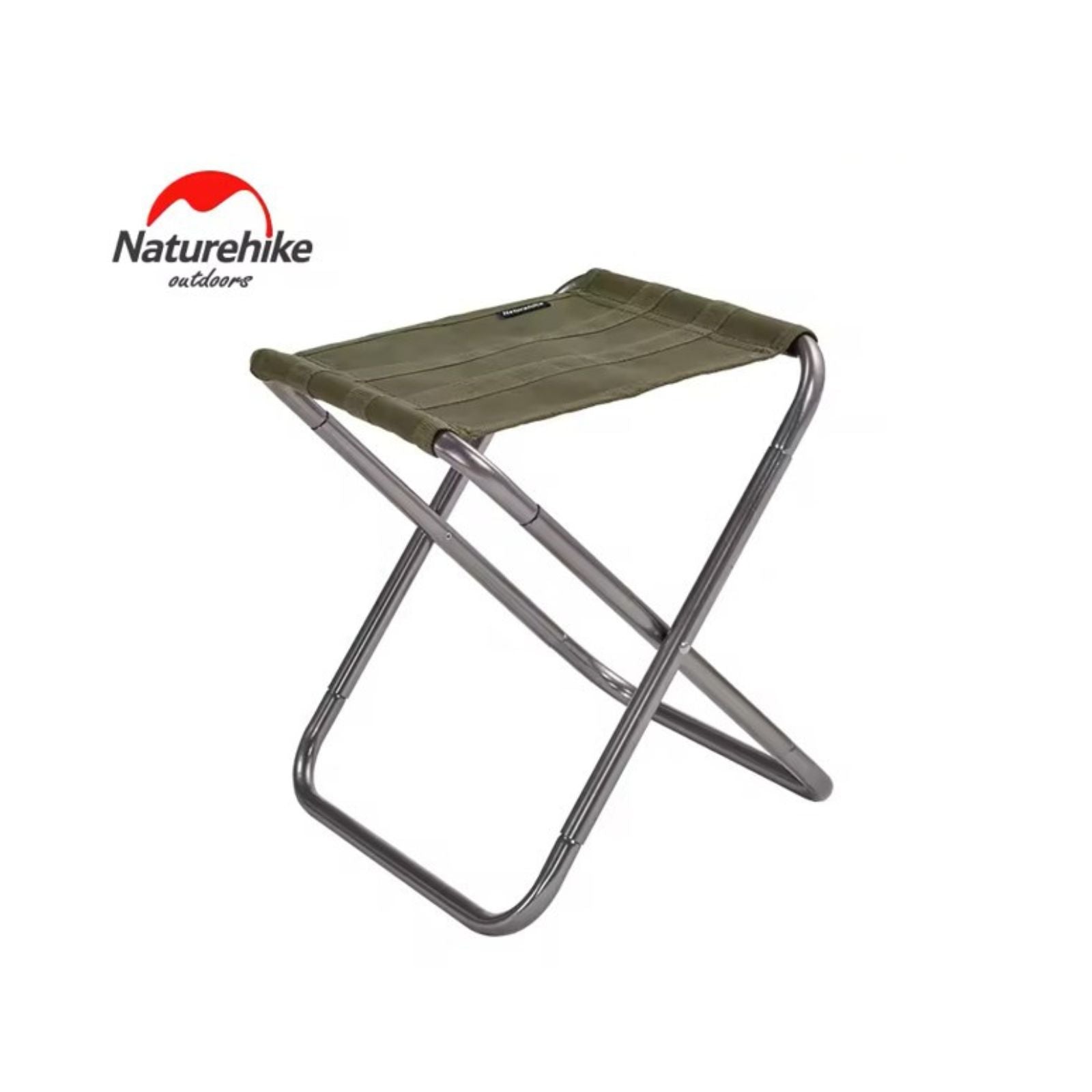 Tabouret Pliant Pour Randonnée angle de vue - Vert Foncé