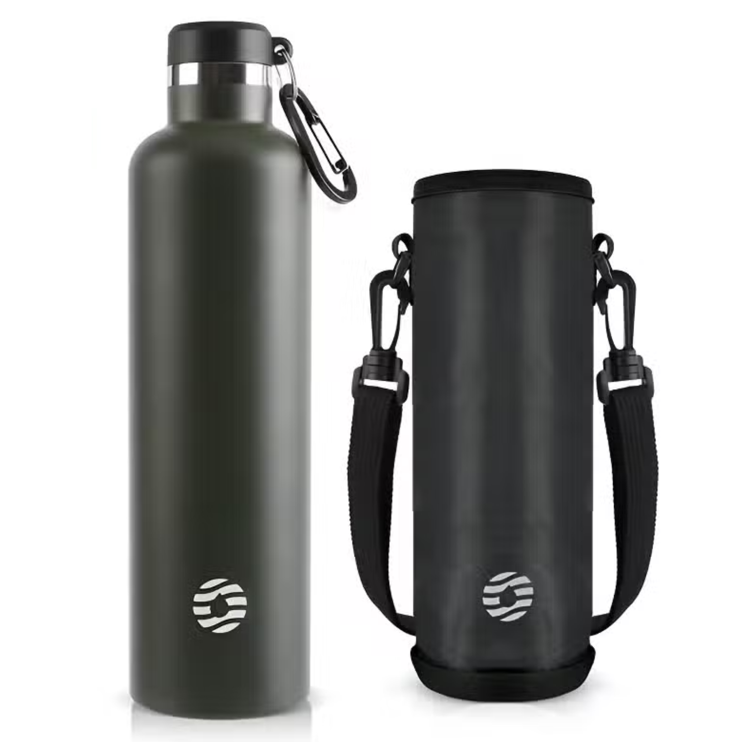 Gourde Inox Mousqueton