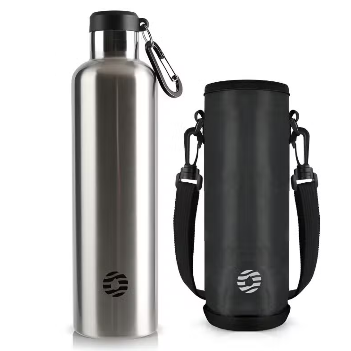 Gourde Inox Mousqueton