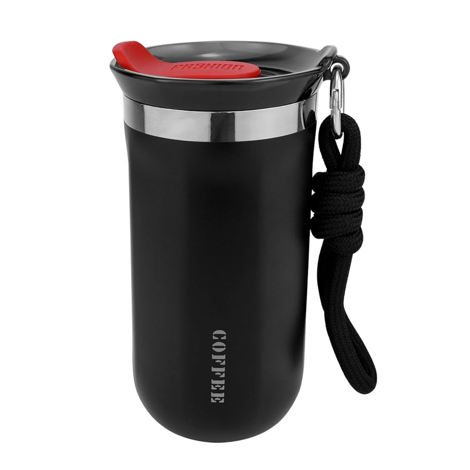 Mug Isotherme Randonnée - Noir - 350ml